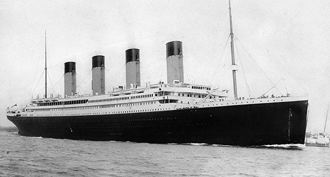 Titanic in 1914