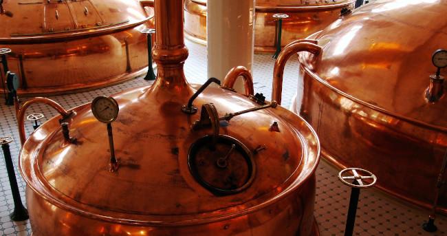 Origin of CO₂ in beer making / brewing