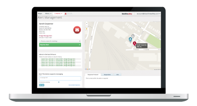 Portail Blackline Safety