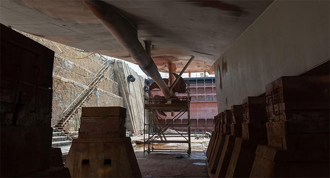 Example of a boat interior