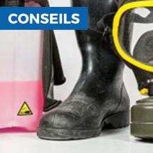 Lavage et désinfection des EPI contaminés